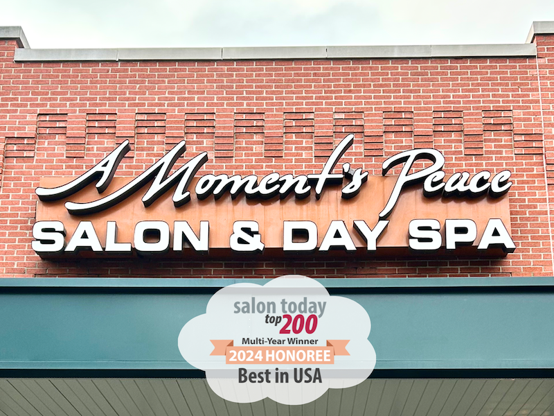 A Moment’s Peace Salon Named a “Salon Today Top 200 Honoree” for 2024!