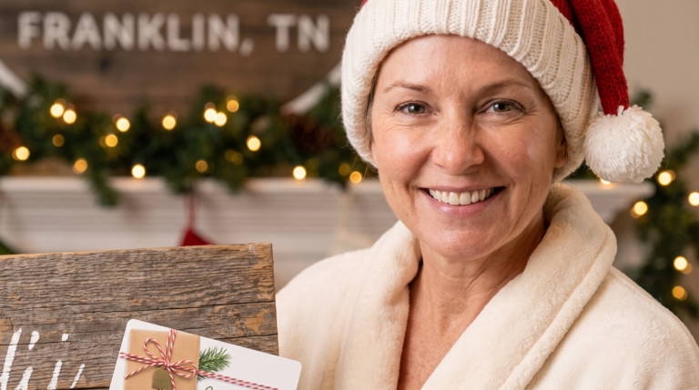 Christmas in July in Franklin: Santa Gets Holiday-Ready at A Moment’s Peace