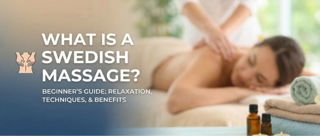 Massage therapist performing a relaxing back massage on a client